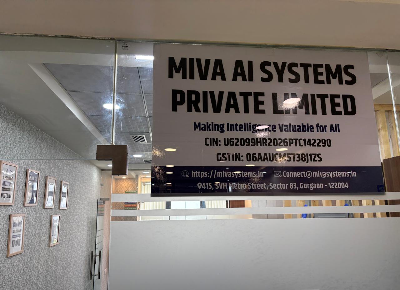 MiVa Systems office at SVH Metro Street, Sector 83, Gurugram